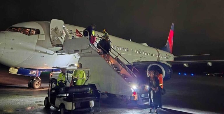 delta passengers diverted overnight montgomery