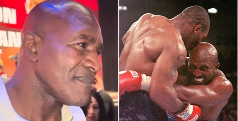 evander holyfield ear now