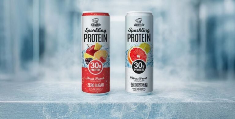 genius gourmet sparkling protein