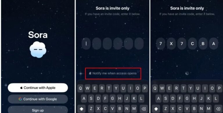 sora app invite codes
