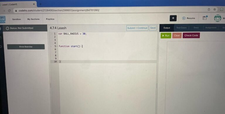 9.7.4 leash codehs answers