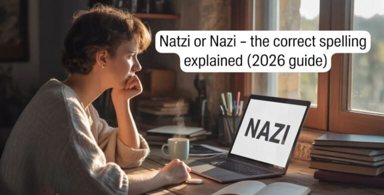 natzi or nazi