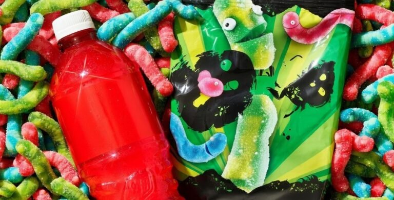 mountain dew zero sugar x trolli cherry lemon