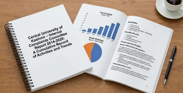 internal+complaints+committee+report+2014-2020+central+university+of+kashmir