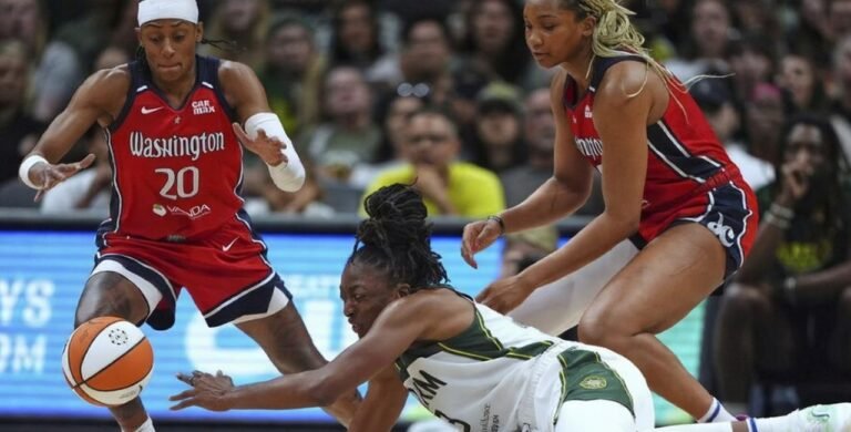 seattle storm vs washington mystics match player stats