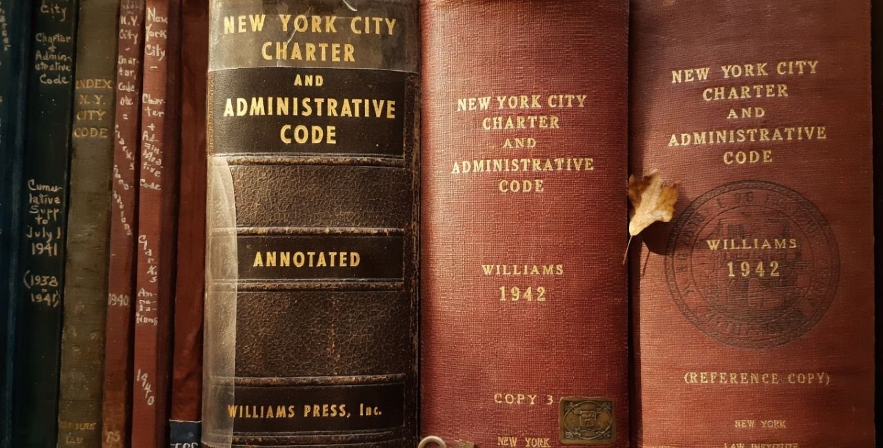 The Roots of New York City's Administrative Code