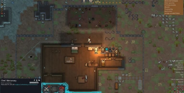 rimworld cannot tame not enough food