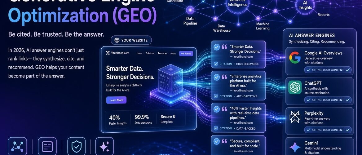 Generative Engine Optimization (GEO)